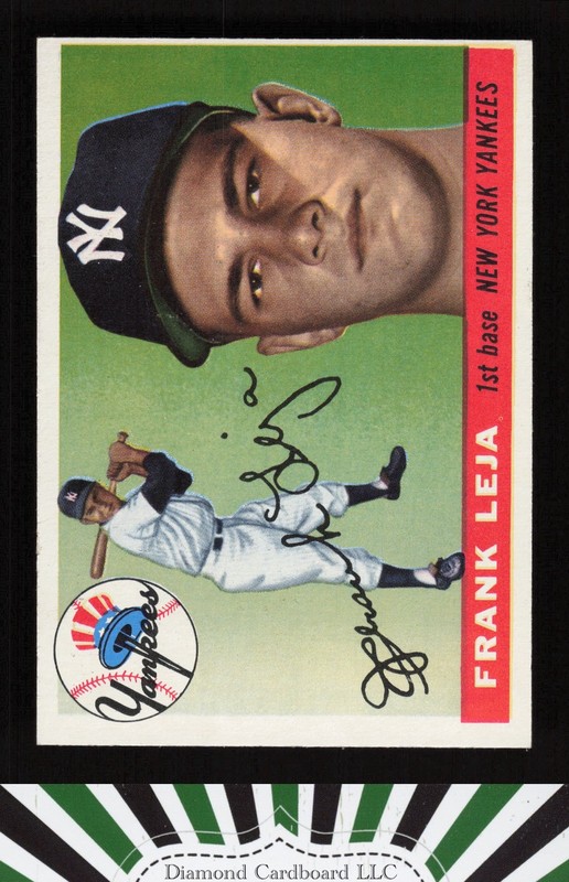 1955 Topps #99 Frank Leja VGEX+ l, front