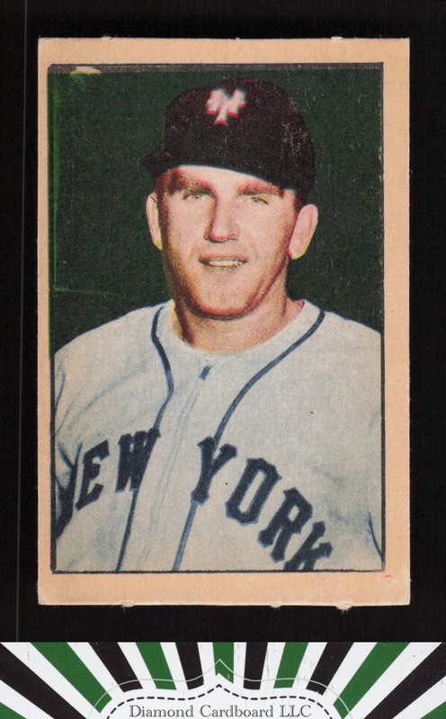1952 Berk Ross # Dave Koslo EXMT, front