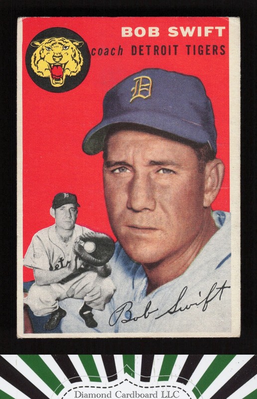 1954 Topps #65 Bob Swift VG+ k, front