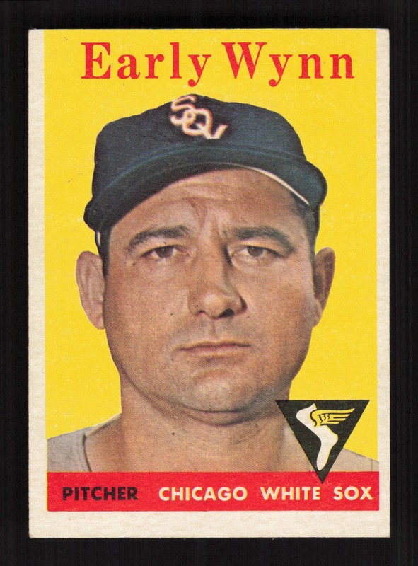 1958 Topps #100 Early Wynn White Letters EXMT (MC) h, front