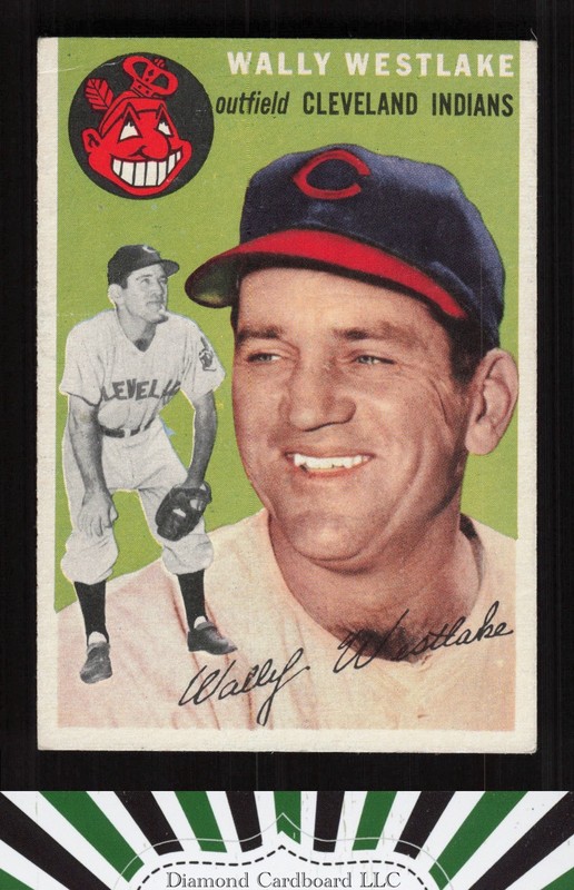 1954 Topps #92 Wally Westlake VG+ [NICELY CENTERED] c, front