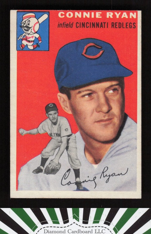 1954 Topps #136 Connie Ryan EX g, front