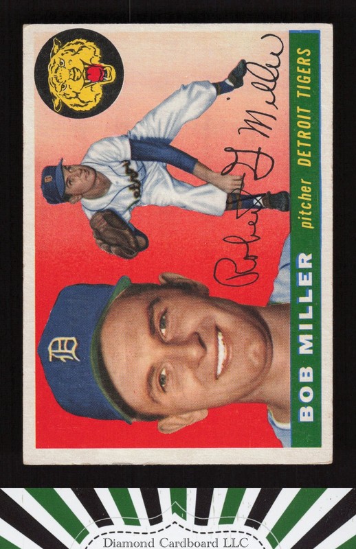 1955 Topps #9 Bob Miller VG h, front