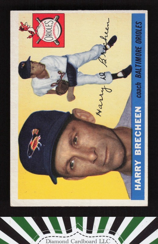 1955 Topps #113 Harry Brecheen VGEX l, front
