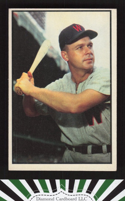 1953 Bowman Color #109 Ken Wood VGEX a, front