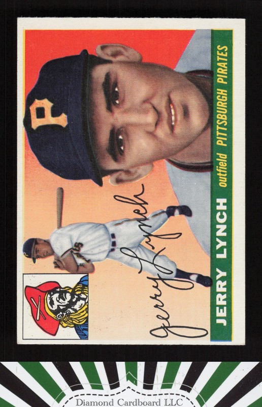1955 Topps #142 Jerry Lynch VGEX j, front