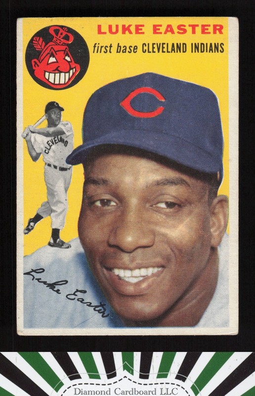 1954 Topps #23 Luke Easter VGEX c, front