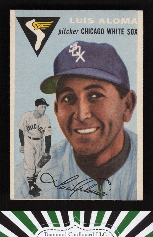 1954 Topps #57 Luis Aloma VG n, front