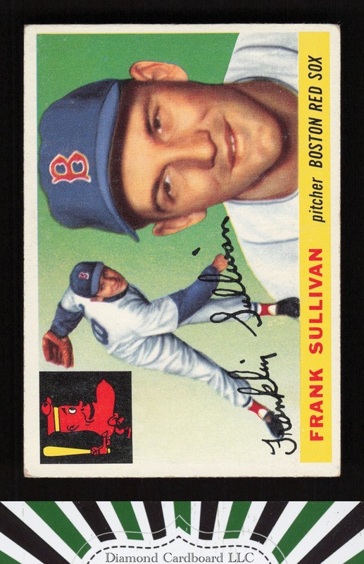 1955 Topps #106 Frank Sullivan VGEX f, front