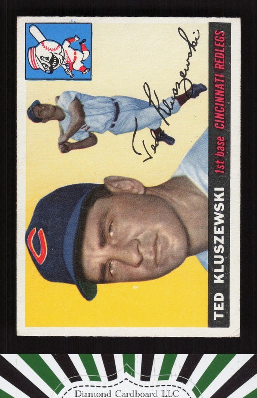 1955 Topps #120 Ted Kluszewski VGEX+ a, front