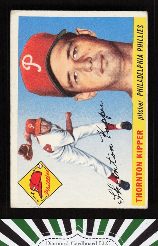 1955 Topps #62 Thornton Kipper VG e, front
