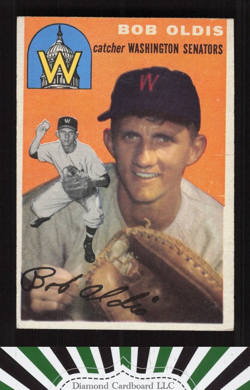 1954 Topps #91 Bob Oldis VG k, front