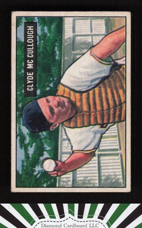 1951 Bowman #94 Clyde McCullough VG [CENTERED], front
