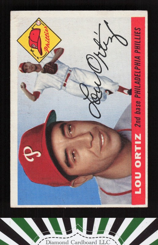 1955 Topps #114 Lou Ortiz VG+ a, front