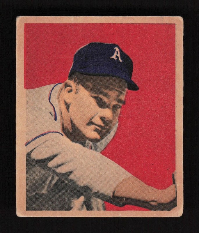 1949 Bowman #9 Ferris Fain VGEX, front
