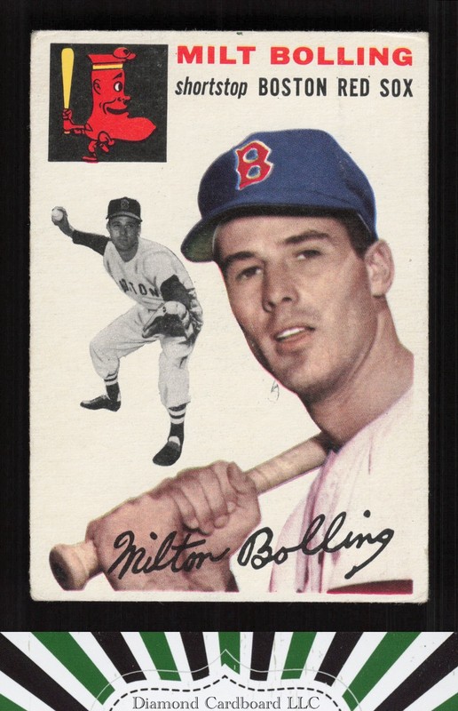 1954 Topps #82 Milt Bolling GD+ j, front