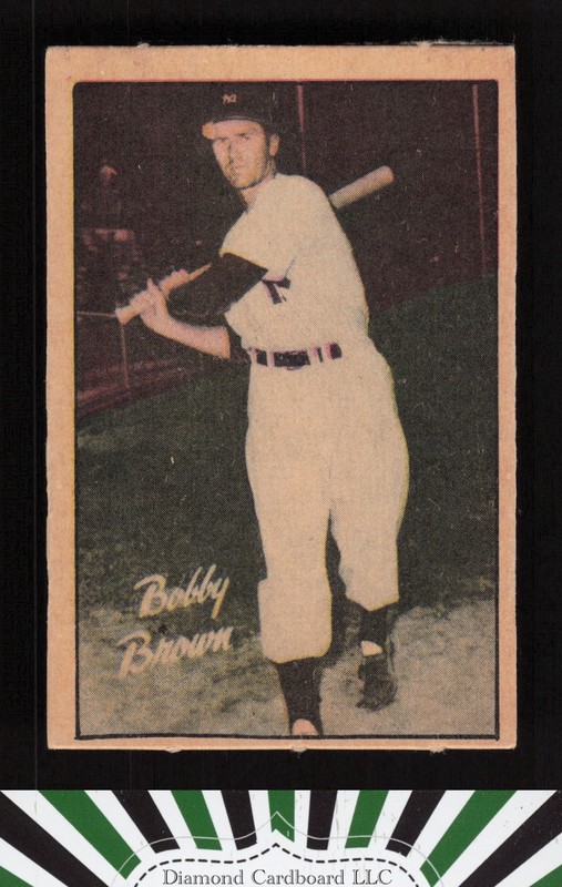 1952 Berk Ross # Bobby Brown EXMT, front