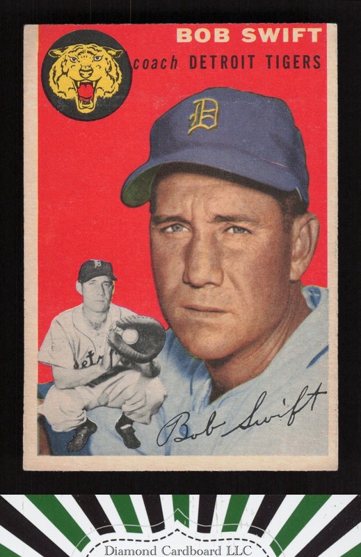 1954 Topps #65 Bob Swift VGEX g, front