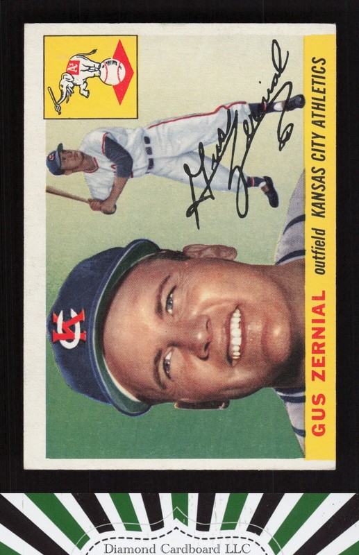 1955 Topps #110 Gus Zernial EXMT (MC) o, front