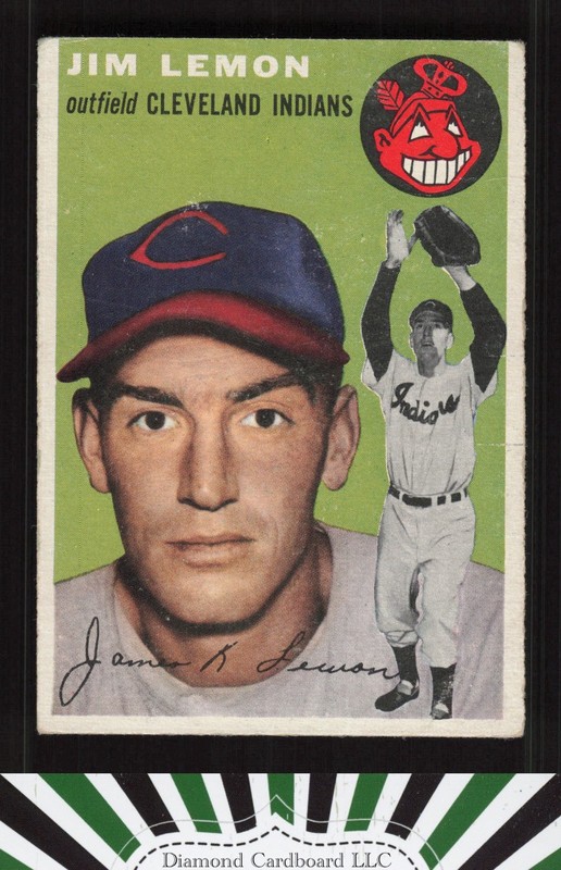 1954 Topps #103 Jim Lemon VG (MK) a, front