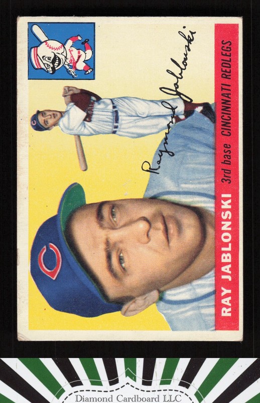 1955 Topps #56 Ray Jablonski GD h, front