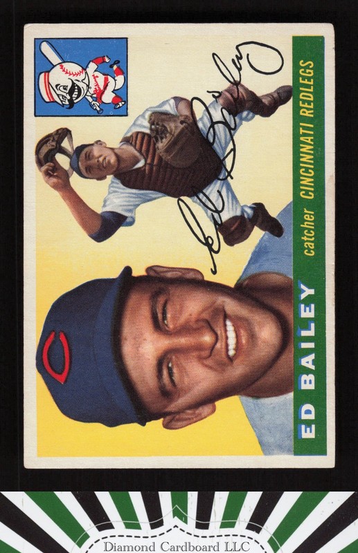 1955 Topps #69 Ed Bailey VGEX+ i, front