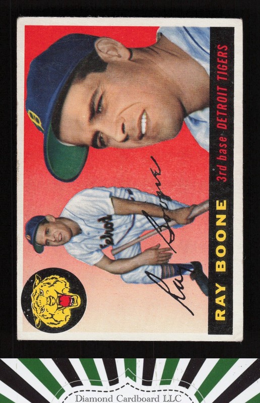 1955 Topps #65 Ray Boone VG+ e, front