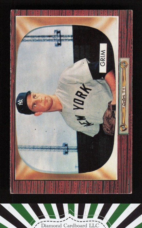 1955 Bowman #167 Bob Grim VGEX+, front