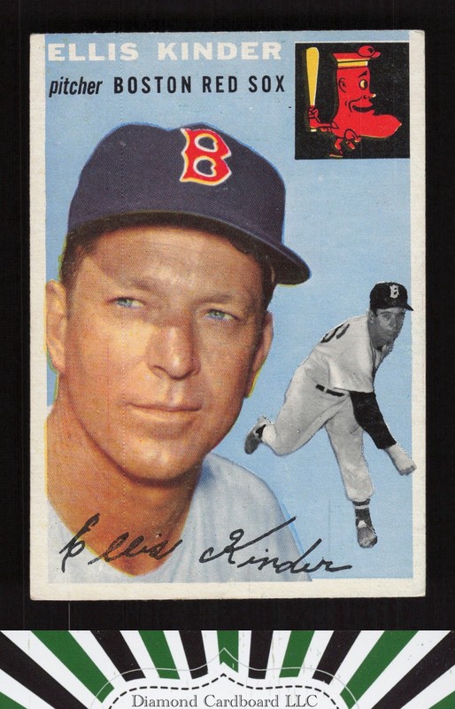 1954 Topps #47 Ellis Kinder EX f, front
