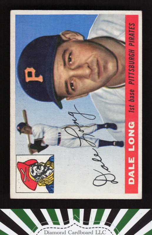 1955 Topps #127 Dale Long VGEX+ k, front