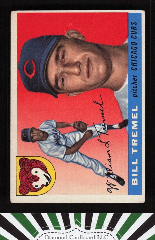1955 Topps #52 Bill Tremel VG h, front