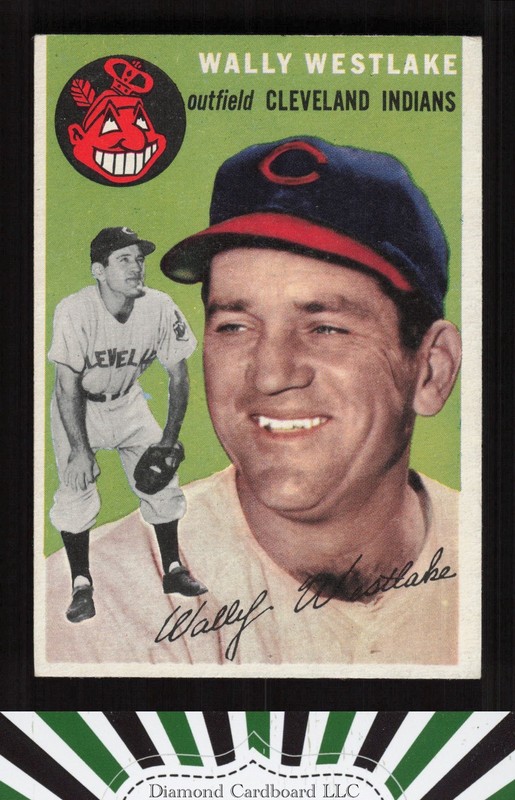 1954 Topps #92 Wally Westlake EXMT h, front