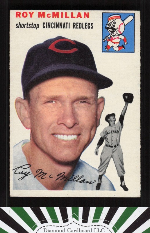 1954 Topps #120 Roy McMillan EX h, front