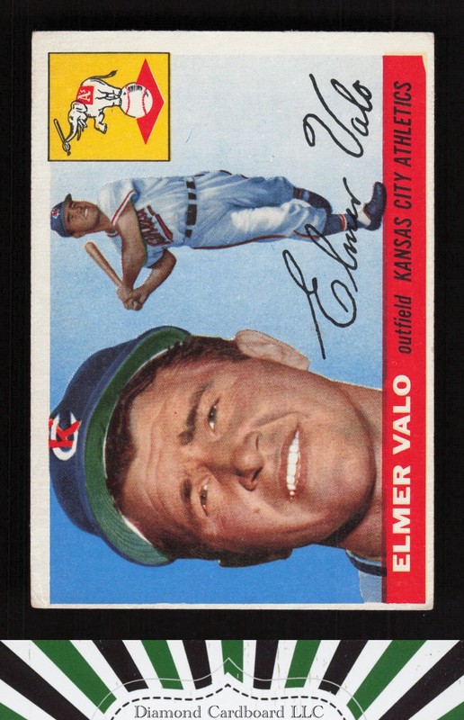 1955 Topps #145 Elmer Valo VG a, front
