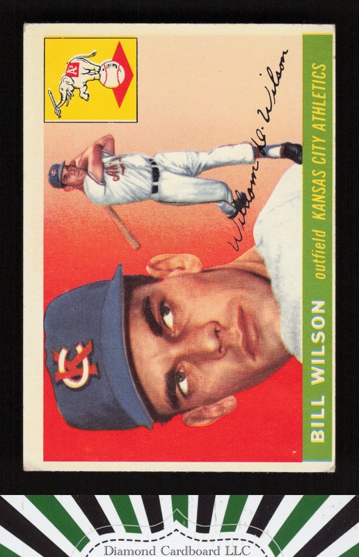 1955 Topps #86 Bill Wilson VGEX e, front