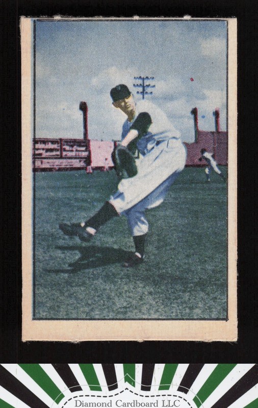 1952 Berk Ross # Clint Hartung EX, front