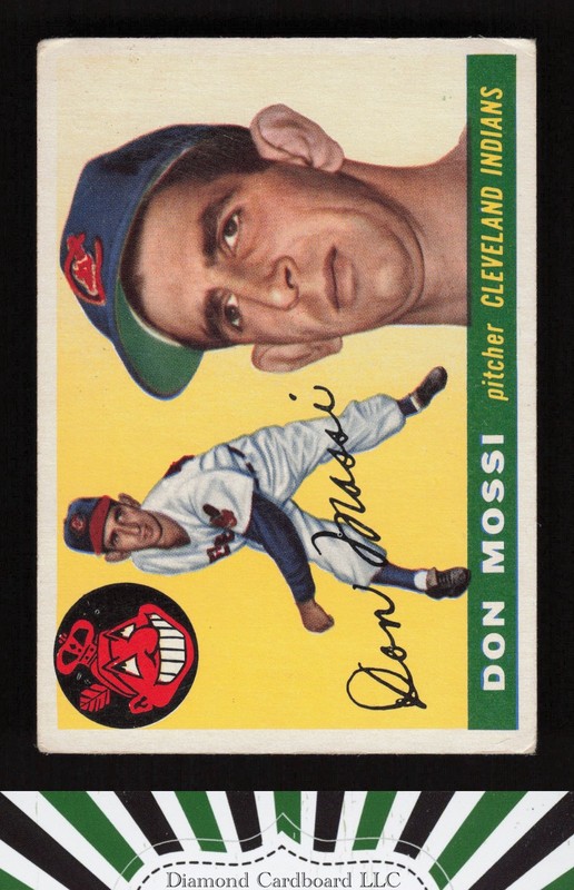 1955 Topps #85 Don Mossi VG c, front