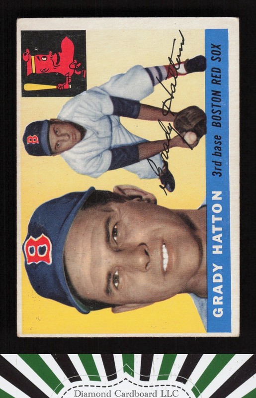 1955 Topps #131 Grady Hatton VGEX d, front