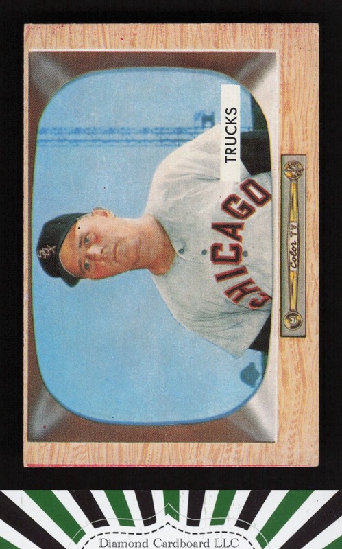 1955 Bowman #26 Virgil Trucks VGEX, front