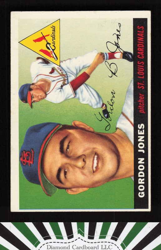 1955 Topps #78 Gordon Jones VGEX f, front