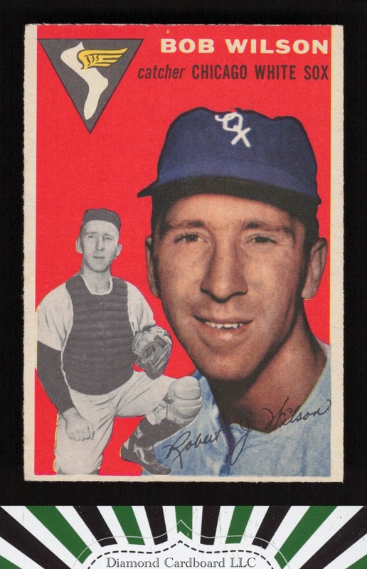 1954 Topps #58 Bob Wilson VGEX+ c, front