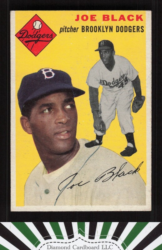 1954 Topps #98 Joe Black VGEX+ k, front