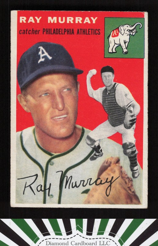 1954 Topps #49 Ray Murray VG f, front
