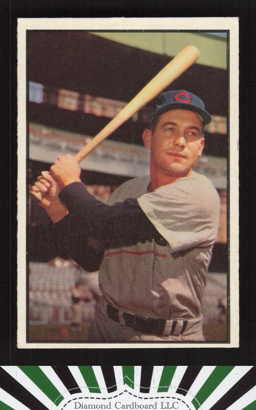 1953 Bowman Color #94 Bob Addis VGEX a, front