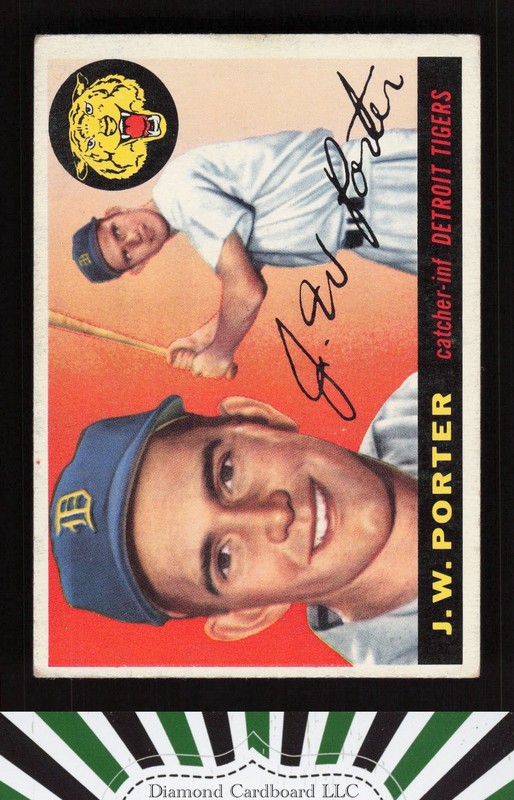1955 Topps #49 J.W. Porter VGEX h, front