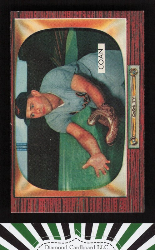 1955 Bowman #78 Gil Coan EXMT (BACK IS MC), front