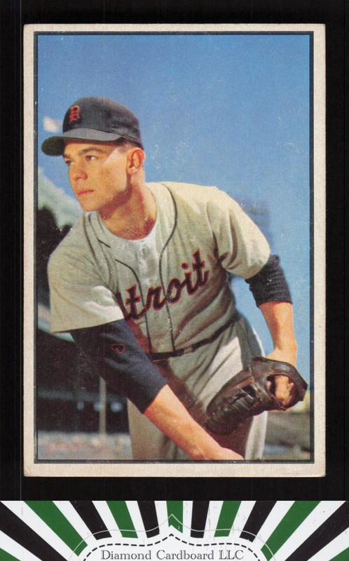 1953 Bowman Color #4 Art Houtteman VGEX b, front