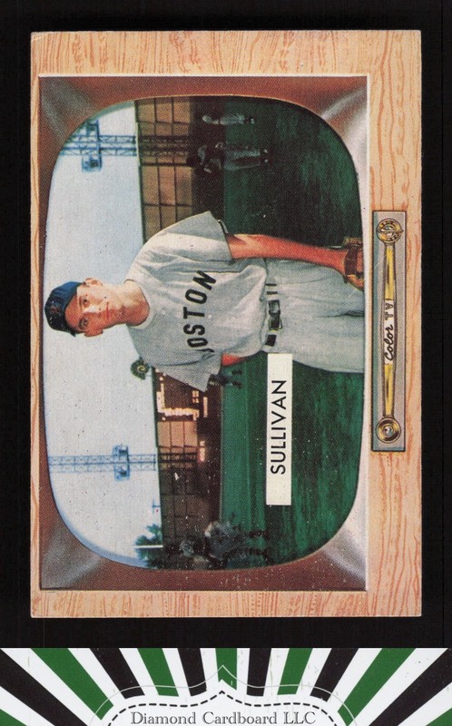 1955 Bowman #15 Frank Sullivan VGEX+, front