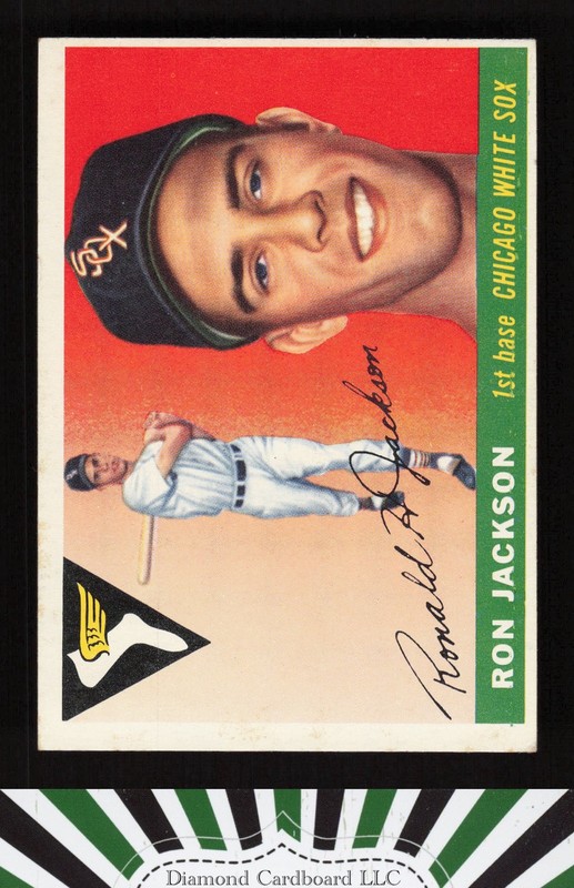 1955 Topps #66 Ron Jackson VGEX f, front