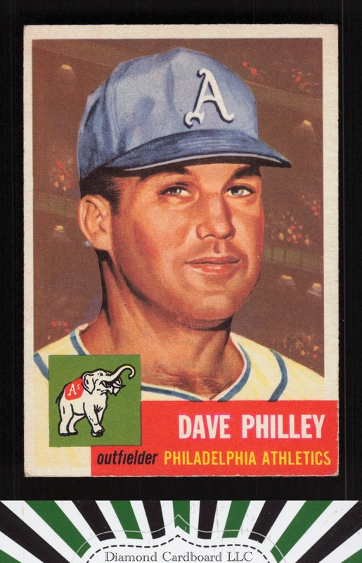1953 Topps #64 Dave Philley VGEX h, front